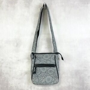 Thirty-One Womens Crossbody Bag Poppy Quilted Floral Everyday Travel Cottagecore